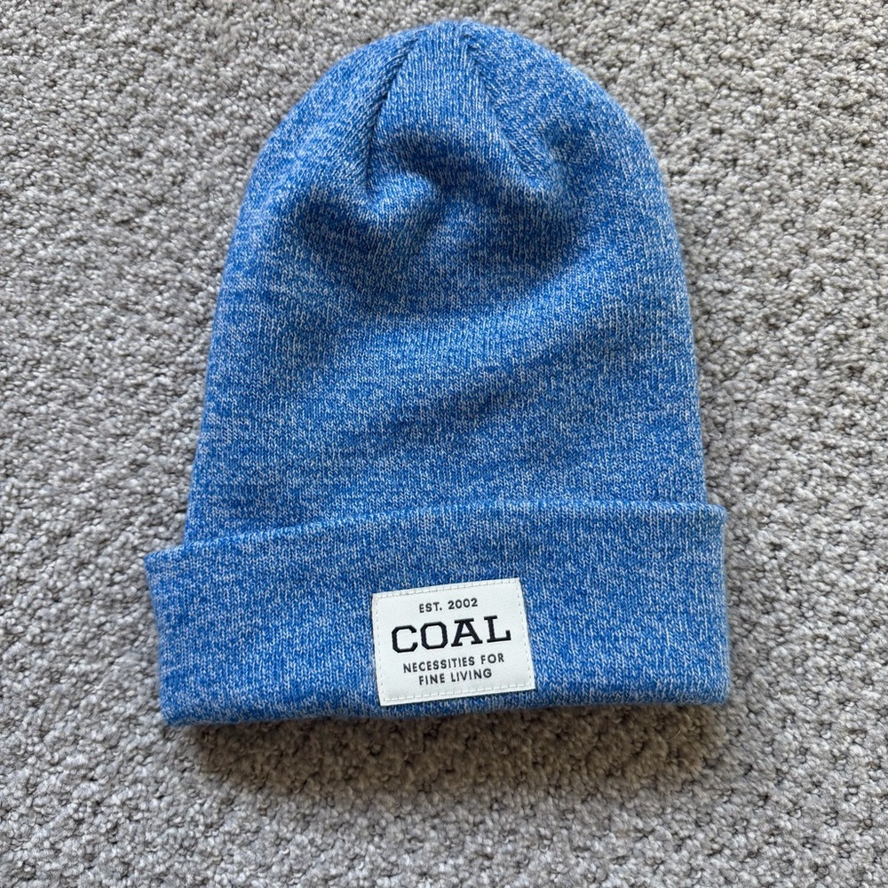 Coal Women's Heather Blue Knit Beanie